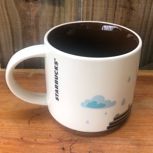 Starbucks 2013 You Are Here Collection Pike Place Market Ceramic 14oz Coffee Mug - Picture 2 of 6